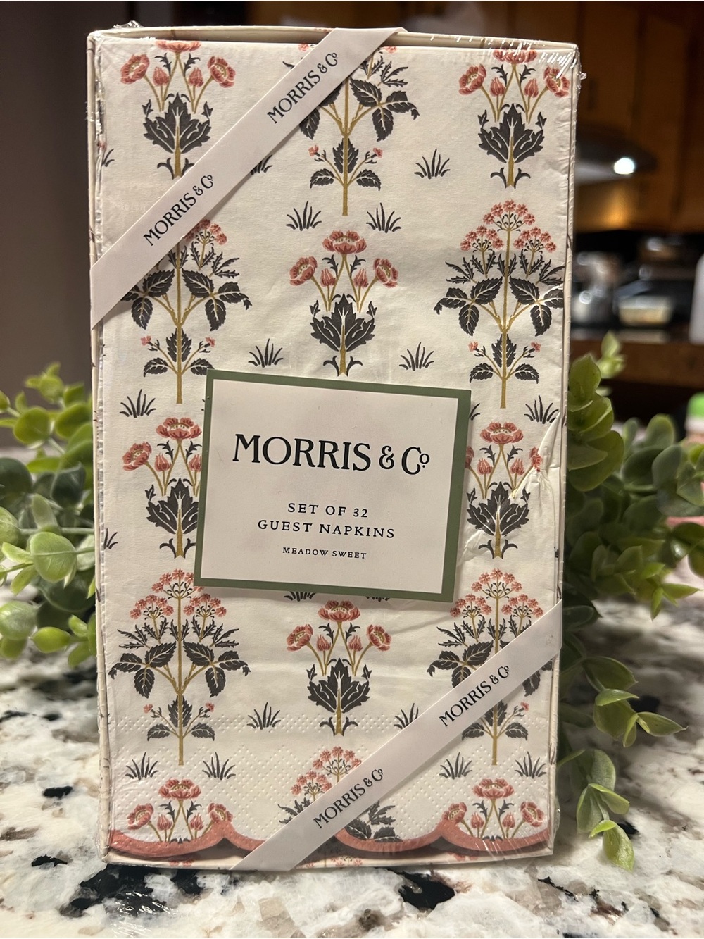 William Morris & Co. Meadow Sweet - 3-Ply Guest Paper Napkins